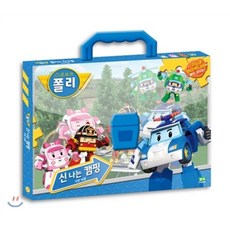 로보카폴리 가방 퍼즐 신나는 캠핑 : 언제 어디서나 들고 다니며 우리 아이 두뇌 계발!, 1개