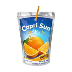 음료수 주스/ZG6_농심 카프리썬 오렌지 200ml/사무실 회사 탕비실 모임 어린이집 학원 교회 과자파티