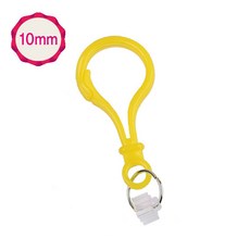 디폼블럭10mm165개 세트&부자재증정, H08_10mm 투명블럭+고리노랑색(10개), 1개