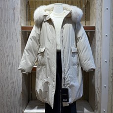 알토 FOX FUR 야상다운 패딩(연베이지) ALJD25N02_NC충장점