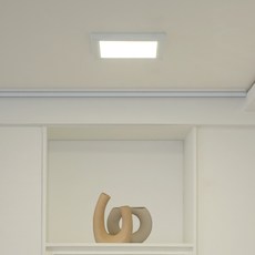 공간조명 [8인치] 브루노 엣지 LED 직부 / 센서 20W, [센서] 사각 [주백색], 1개