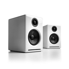 美國品牌 Audioengine A2+ 主動式立體聲藍牙書架喇叭 公司貨, 白色
