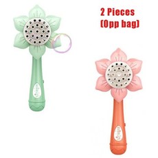 2025년형 전동 버블건 장난감 비눗방울 야외 남아 여아 선물, 2pieces