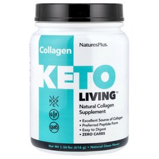 NaturesPlus 네이처스 플러스 케토 리빙 내추럴 콜라겐 Collagen, 1개