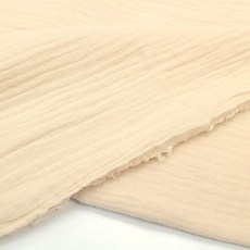 布哥哥商店 莫蘭迪雙層皺皺紗布 雙層純棉 手作布料