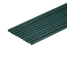 캔들나라 섬유스틱, 포레스트그린 4mm 22cm, 1개, 10개입