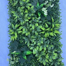 Sunday 綠色新款仿真植物綠葉波斯牆面裝飾綠植，室內商場酒店陽臺背景造景, 40*60最新款米蘭配飾組合4