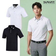 듀라핏 24 컴포터블 솔리드 남성 골프 반팔티셔츠 LT05