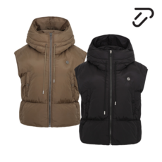 이안 폴터 디자인 IJP DESIGN 이안폴터디자인 여성 루즈핏 후드패딩 베스트 - IPL2WWV282