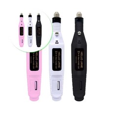 쌍문상회 지금 필요한 각질스케일링 발톱 큐티클제거 손톱 각질제거 헬로제인 네일전동기 손발톱정리 발뒤꿈치각질제거 셀프 네일드릴 스케일링 k31872EA, 핑크