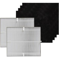 PUREBURG MD1-0022 MD1-0023 교체 필터 보네이도 AC300 AC350 AC550 PCO200 PCO300 PCO500 PCO375DC 공기청정기 2팩 H13