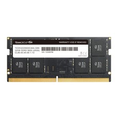 Team SO-DIMM DDR5 5600MHz PC4-44800 32GB Elite 노트북 PC용 메모리 시리즈 일본 국내