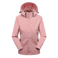 女款防水防風軟殼衝鋒衣 機車外套 登山徒步保暖外套 薄款機能外套【台灣現貨】