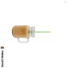 온이룸 드링크자 600ml 1EA 유리머그컵 라떼커피잔