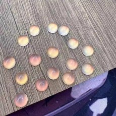 精選優品 8mm仿獺兔毛 兔毛布 短毛絨 毛毛布 毛絨布 絨布 櫃檯布 展示背景圍巾棉花娃娃DIY玩偶抱枕, 雪芽粉 眼睛4-6-8mm各8顆, 1個