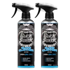 블랙샤크 얼룩 물때 청소 유리세정제 500ML 2개, 1개