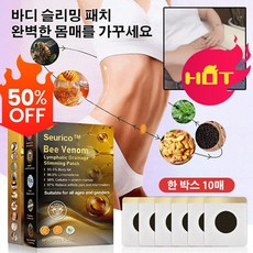 게으름뱅이 다이어트 패치 벌독 퍼밍 바디케어 패치 매력 패치 다이어트 패치 모이스처라이징 패치, 10개*12, 10개*12