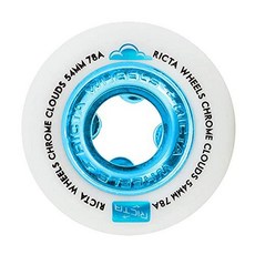 140416 Ricta Chrome Cloud Wheels 78a 54mm 크롬, 140416 Ricta Chrome Cloud Whee