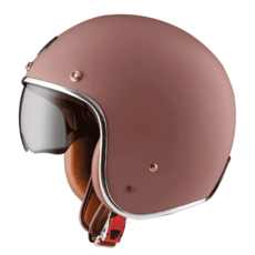 ASTONE RETRO SP7 半罩式安全帽 3/4罩安全帽 平櫻粉 復古風格, 1個