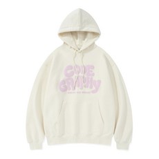 매장정품 CGP JELLY 로고 후드티_아이보리 CBESUTH004IV 349331