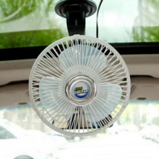 차량용 선풍기 소형 흡착식 서큘레이터 자동차 선풍기 캠핑카 유리 냉방 여름철 글라스 용품 바람