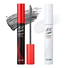 [SET] 클리오 킬래쉬 수퍼프루프 마스카라+킬래쉬 마스카라 리무버, 롱컬링, 1개