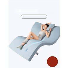 싱글 침대매트리스 토퍼 1인용 접이식 롤팩 압축, 6. 그레이 5cm 베개세트, 90x190cm