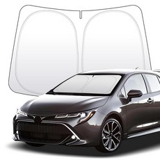 토요타 캠리 XV80 2024-현재와 호환되는 두꺼운 2중 전면 앞유리 햇빛 가리개 접이식 맞춤형 핏 가리개 블록 99% 열 자동차 내부를 시원하게 유지Camry 2024-