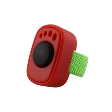 엄지 훈련 인터랙티브 사운드 클릭커 필요 개와 고양이 긍정적 강화 트레이너, 1개, 10. Red