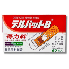 藥聯生技 得力絆 OK繃 救急用絆創膏 傷口用貼布 (60片/28片/5片) 公司貨 藥局直營, 1個, 60片