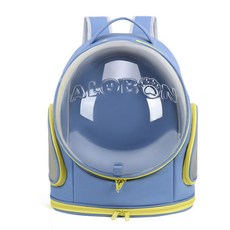 廠家直供 貓包寵物包外出便攜手提雙肩包大空間透氣貓包寵物用品, 1個, 藍色