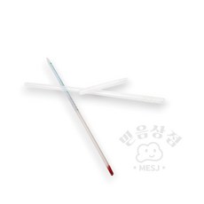 파워 유리막대 온도계 가정용, 1개