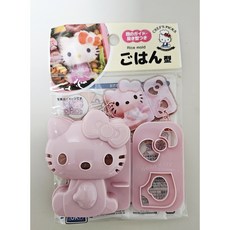 산리오 밥틀 캐릭터 도시락 꾸미기 소풍 도시락틀 도시락 데코, 헬로키티, 1개