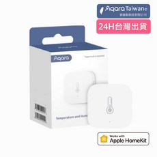 Aqara 智能溫濕度感測器，支援 Apple HomeKit 環境監測, 1個