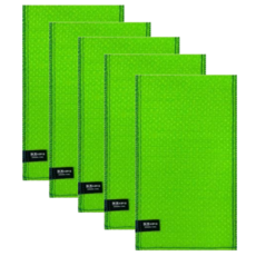 송월빅사이즈때밀이 10장, 1개, 10개입, 초록