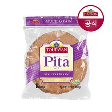 투파얀 피타브레드 멀티그레인 6개입 340g 1개, 6개, 56g