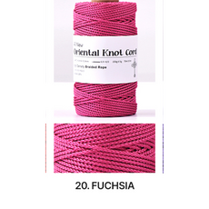 2.0mm 70m 전통매듭실 꼰세사 매듭끈 매듭팔찌 전통공예, 1개, No.20