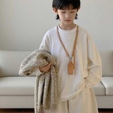 兒童秋季套裝 新款韓版套裝男童針織線衣外套連帽打底薄絨休閑褲三件套