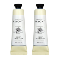 비욘드 클래식 딥 모이스처 핸드크림 파우더리 머스크, 30ml, 2개