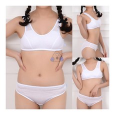 미즈누아 스트라이프 주니어 1단계 A컵 브라팬티세트 주니어브레지어 중학생속옷 학생속옷 여자중학생속옷