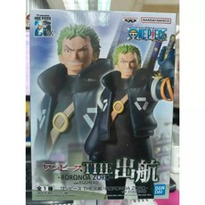BANPRESTO 航海王 THE出航 羅羅亞·索隆 未來島ver. 景品模型, 1個