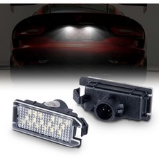 LED 번호판등 피아트 500 닷지 Viper 지프 그랜드 체로키 Compass Patriot 후면 번호판 램프 어셈블리 2개 USA, LED 번호판등 피아트 500 닷지 Viper 지프 그