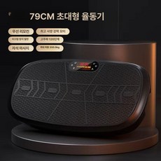 쉐이크보드 운동기구 덜덜이 효과 진동 운동기 전신 홈트, 무광블랙 싱글 모터, 기본 모델명/품번