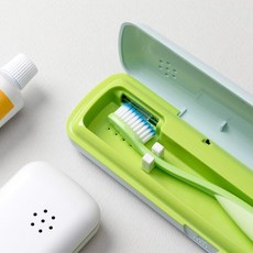 유에너스 휴대용 칫솔살균기 트라이탄 UN-T100, 블루, 블루