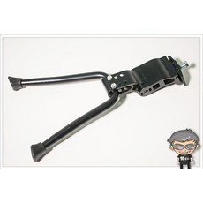 酷榮單車 雙腳中柱腳架YEARTAH[2204-140]固定車架中心可調穩定型, 1個, 黑色