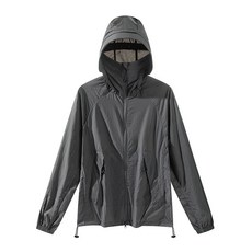 釣友俱樂部 戶外防曬外套 女士防曬衣 UPF50 冰絲皮膚衣, 男女同款碳灰色,3XL【180-200】, 1個