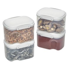 Sistema 다용도 밀폐용기, 1세트, 1.56L 4p