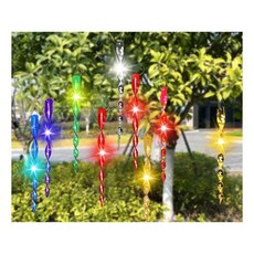 조류 퇴치 반사 회전 막대 10p 과수원 새몰이 50cm 새물이 퇴치기 회전식, 색상 랜덤 50cm