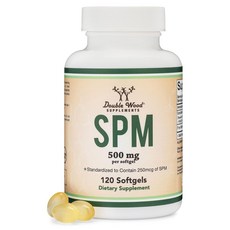Double Wood SPM 500mg 軟膠囊, 1個, 120錠