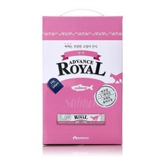 어드밴스 로얄 스틱 짜먹는 고양이간식 120P, 연어, 120세트
